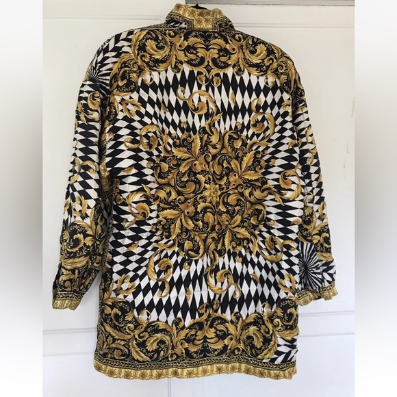 Begedor Italy 100% Silk Jacket Vintage M - Picture 3 of 12